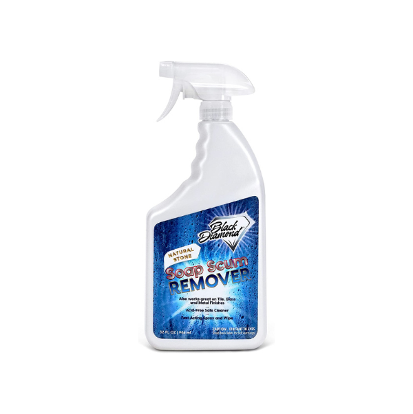 TriNova Shower Door Cleaner - Daily Glass Cleaner Spray - Soap Scum Remover  - Hard Water Stain Remover - Also Cleans Metal and Tile - No Scrub and