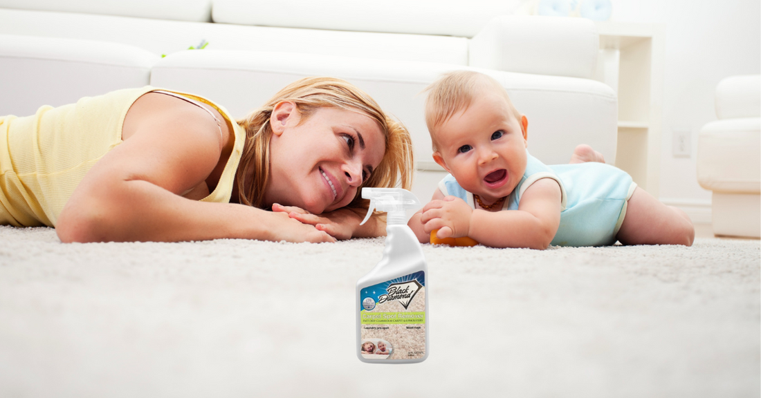 How to remove stains from carpets and rugs