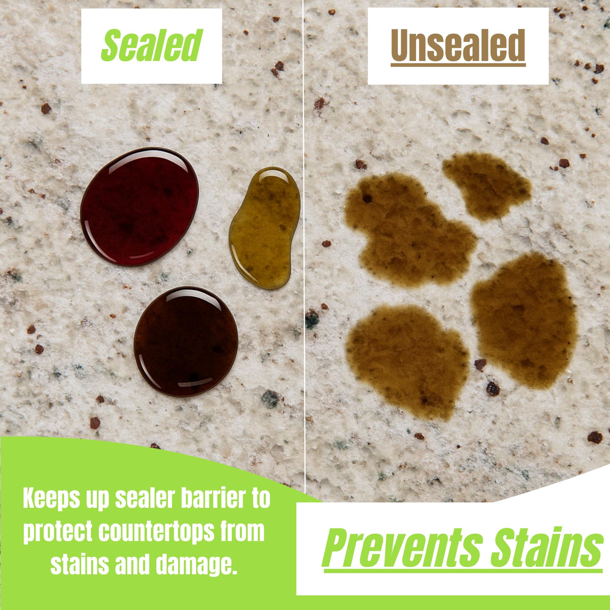 Granite Plus Cleaner & Sealer + Ultimate Grout Cleaner W/ Brush, 2 Quarts