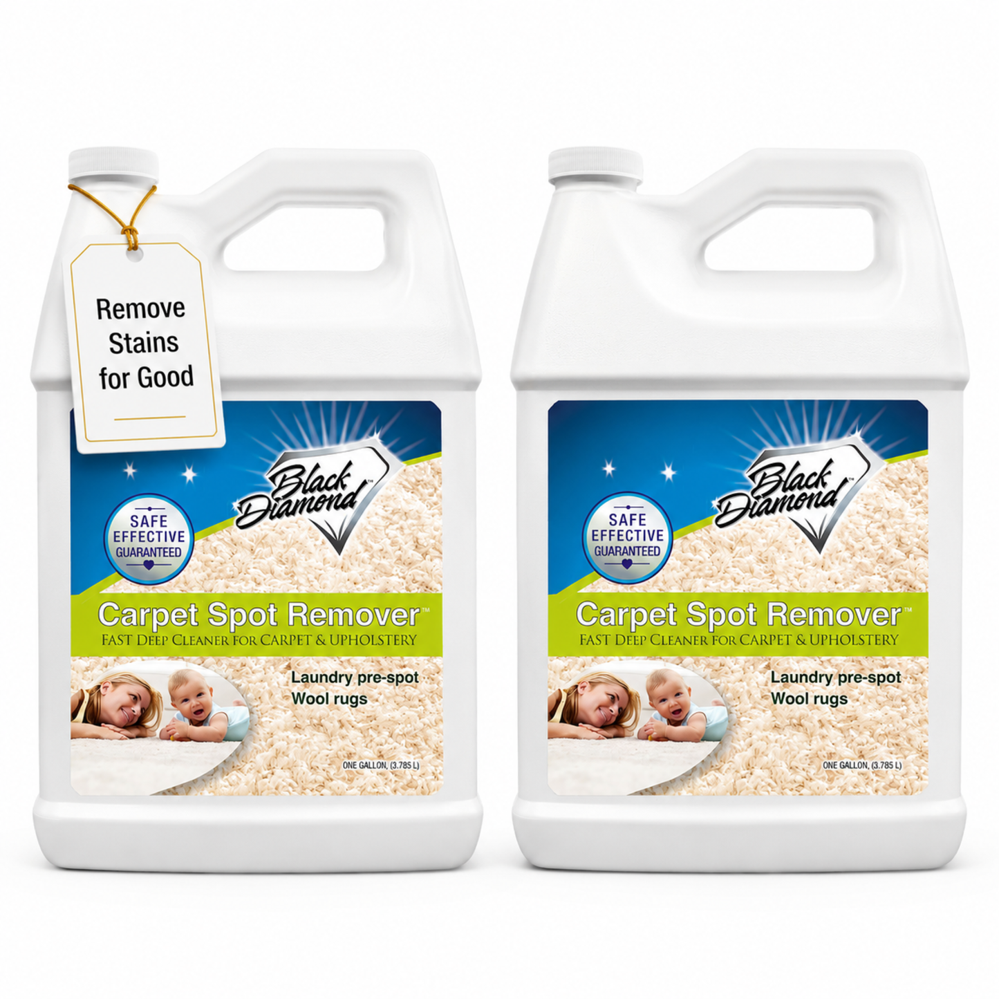 Black Diamond Stoneworks Carpet Spot Remover – Carpet & Upholstery Cleaner for Rugs, Couches, Car Seats & Fabric Surfaces – Removes Dirt, Pet Messes, Coffee & Wine Stains