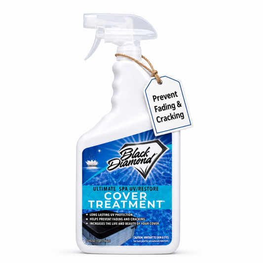 Ultimate UV/Restore Spa & Hot Tub Cover Cleaner and Protectant Treatment. Conditioner for Vinyl Cover Conditioner Spray Restores Your Cover to Look New. Simply Easy to Use