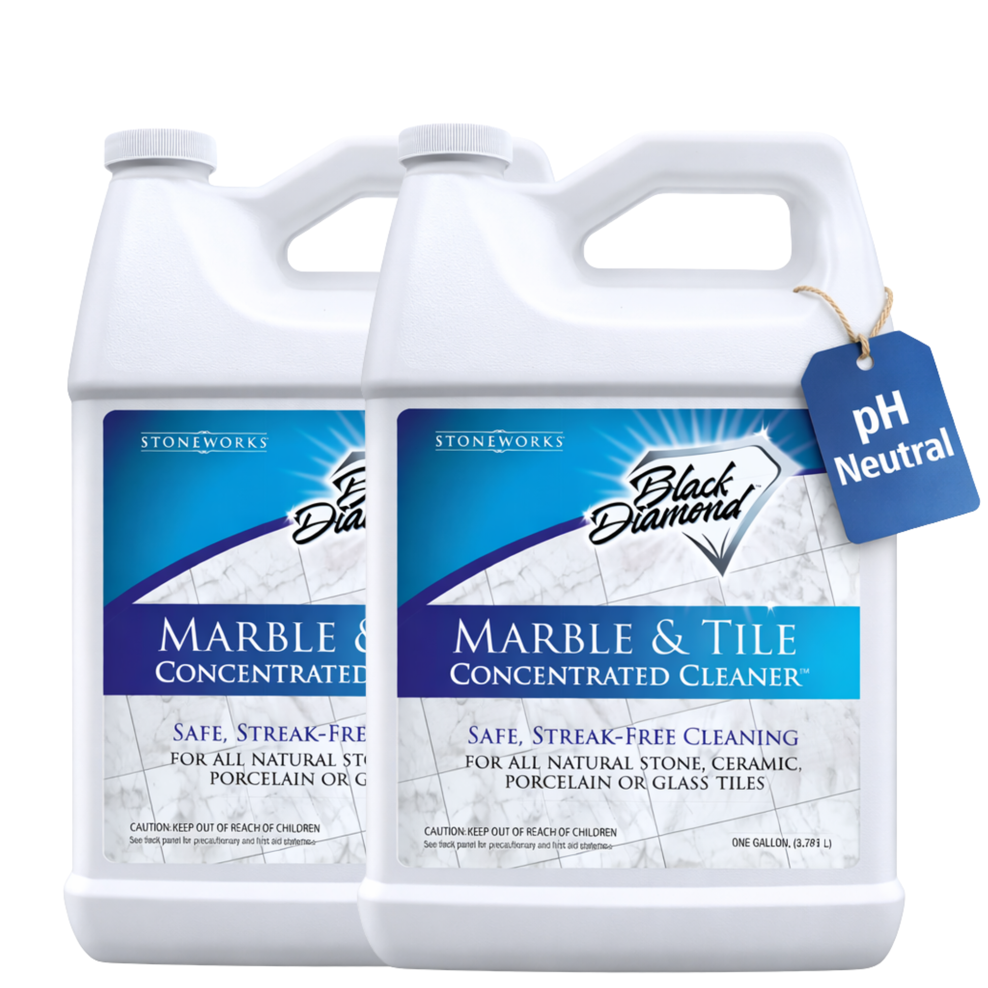 Marble and tile concentrated cleaner bottle
