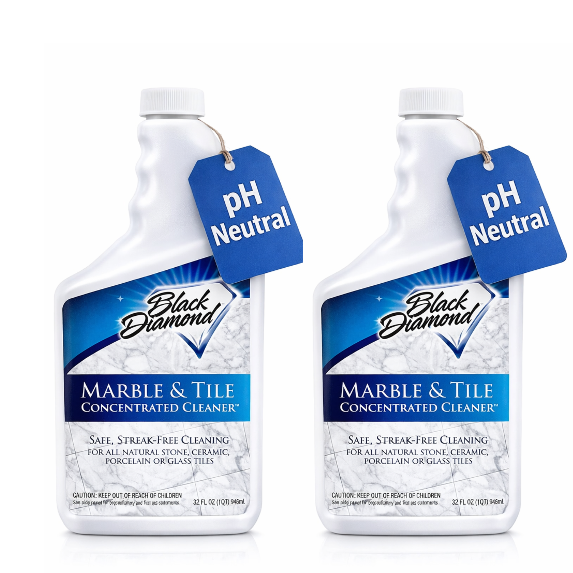 Marble and tile concentrated cleaner bottle