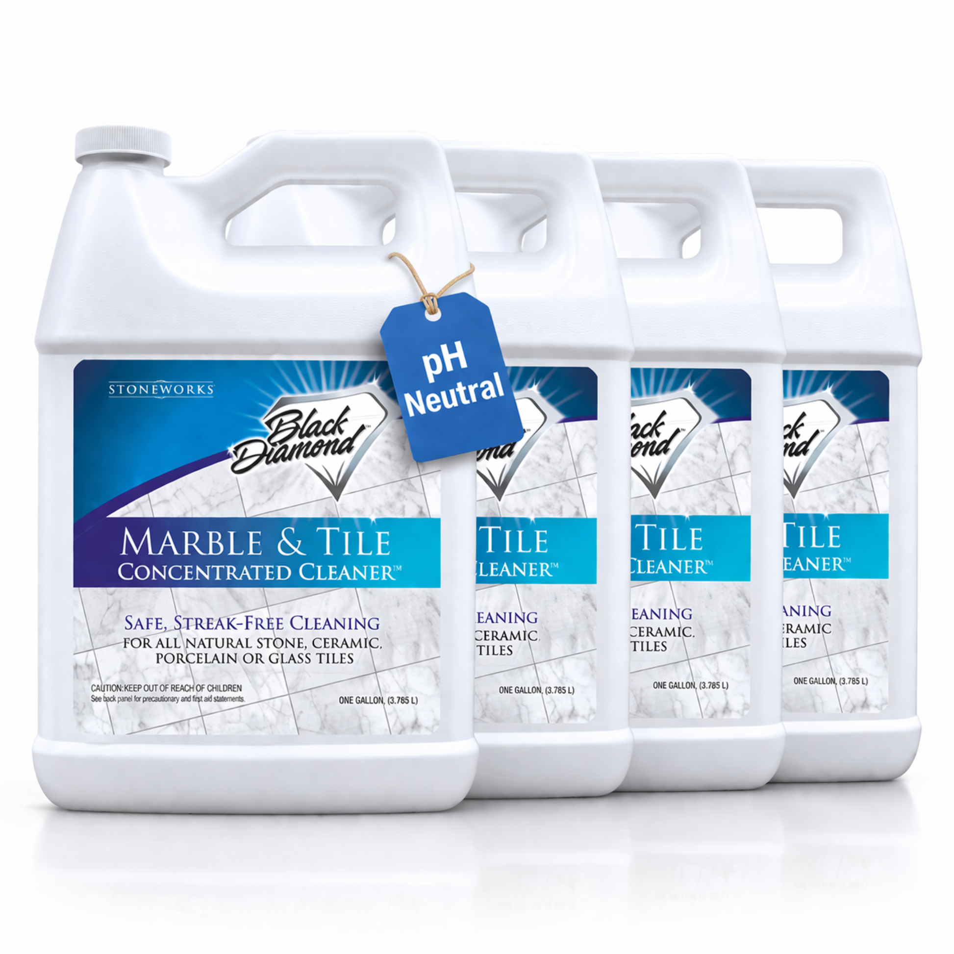 Marble and tile concentrated cleaner bottle
