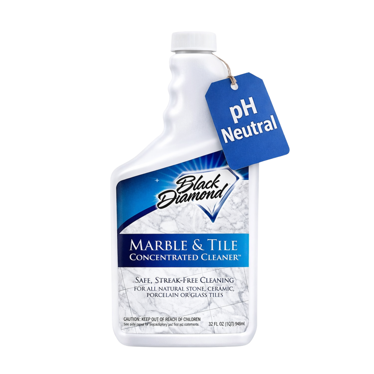 Marble and tile concentrated cleaner bottle