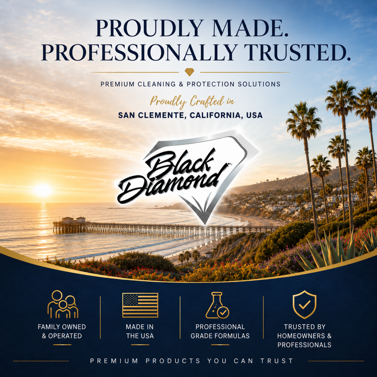 Black Diamond Stoneworks Marble & Tile Floor Cleaner Concentrate, pH Neutral, Streak-Free & No-Rinse Formula for Granite, Travertine, Limestone, Slate, Ceramic & Porcelain Floors