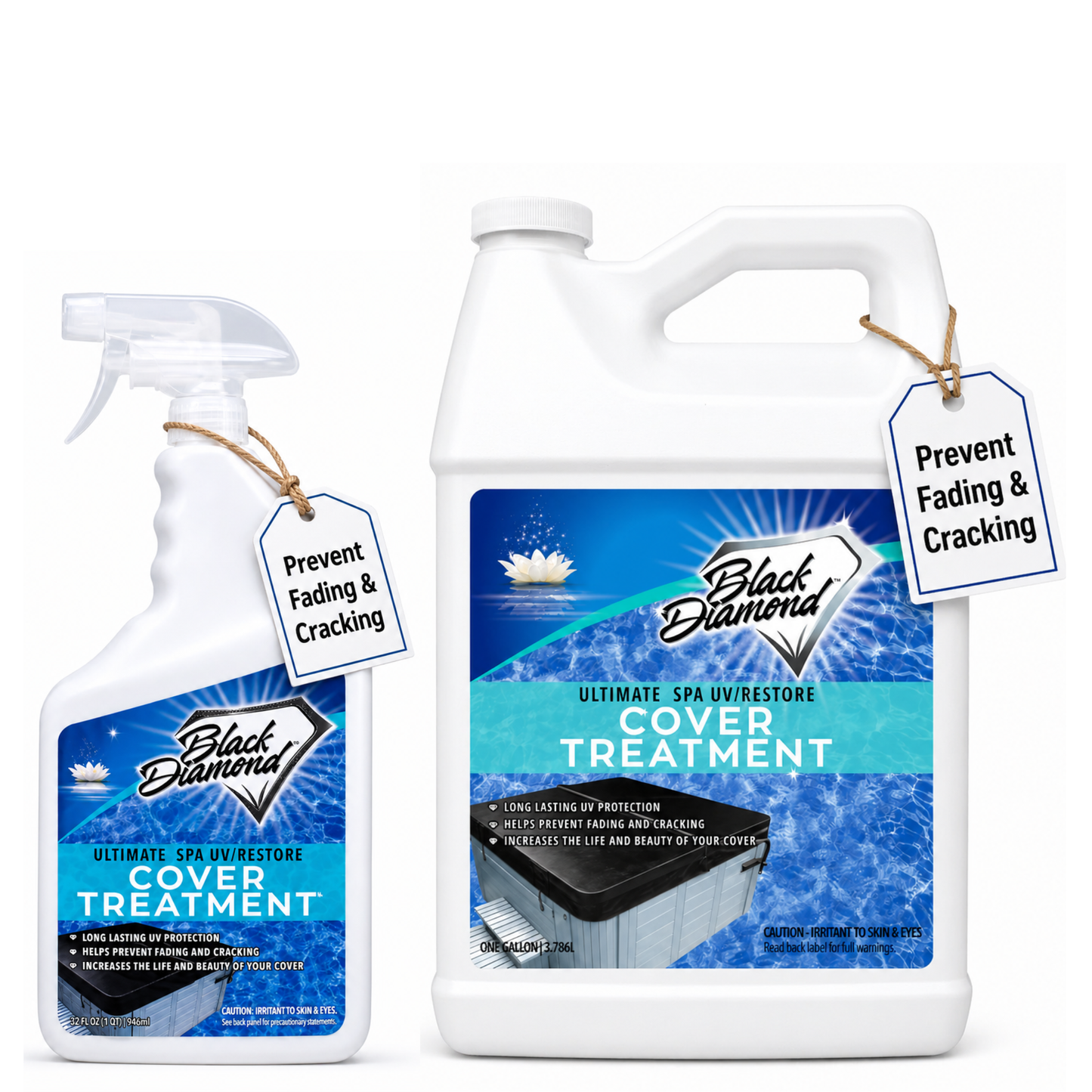 Ultimate UV/Restore Spa & Hot Tub Cover Cleaner and Protectant Treatment. Conditioner for Vinyl Cover Conditioner Spray Restores Your Cover to Look New. Simply Easy to Use