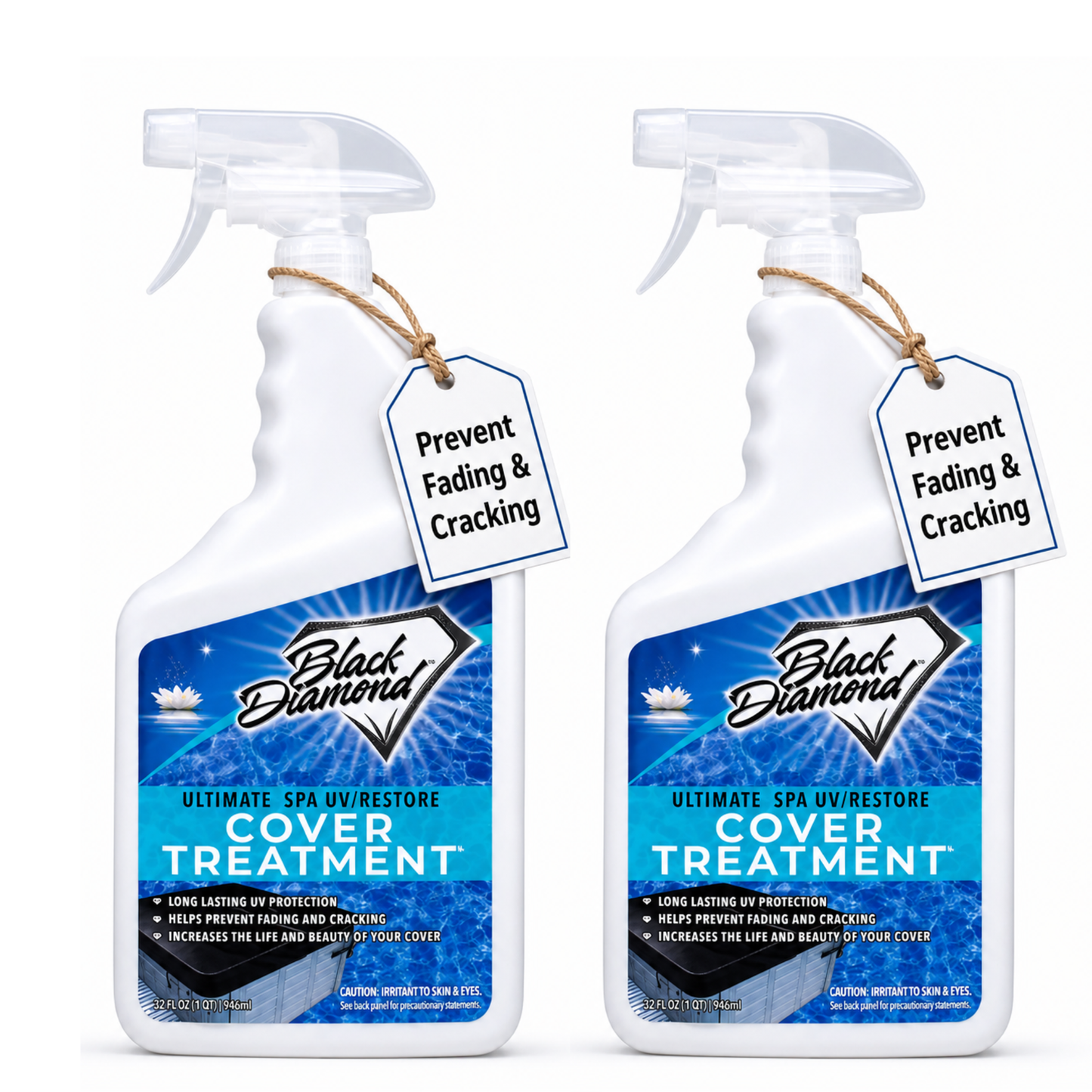 Ultimate UV/Restore Spa & Hot Tub Cover Cleaner and Protectant Treatment. Conditioner for Vinyl Cover Conditioner Spray Restores Your Cover to Look New. Simply Easy to Use