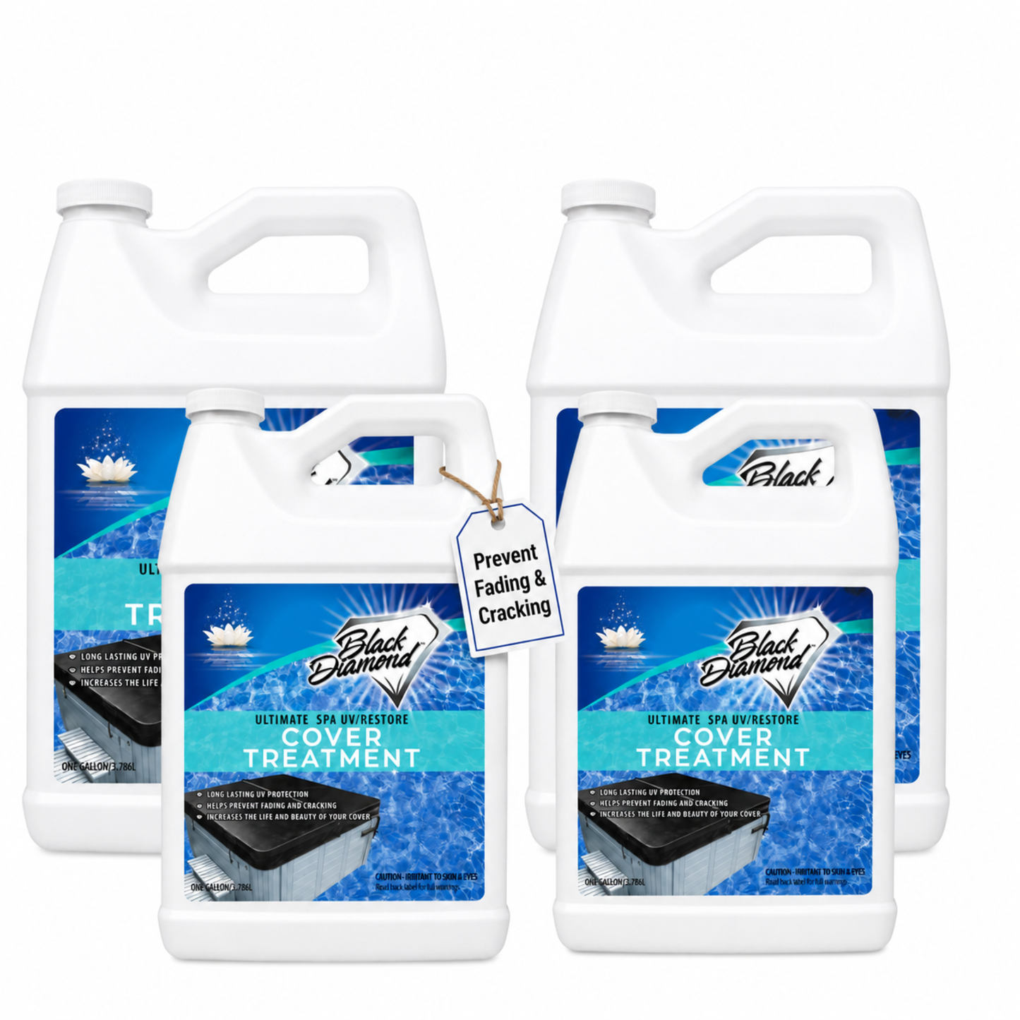 Ultimate UV/Restore Spa & Hot Tub Cover Cleaner and Protectant Treatment. Conditioner for Vinyl Cover Conditioner Spray Restores Your Cover to Look New. Simply Easy to Use