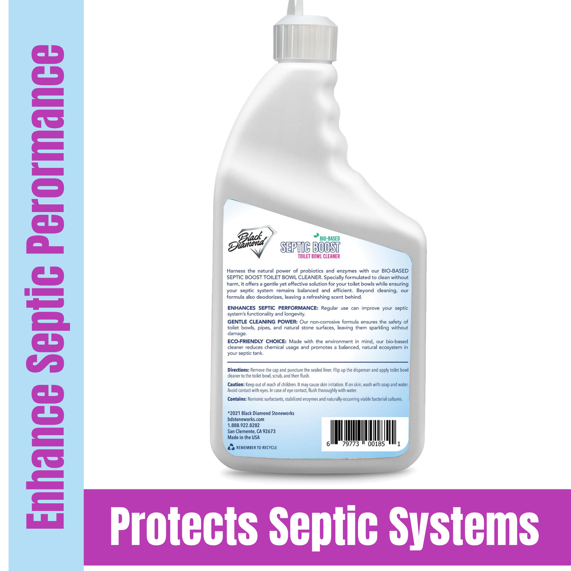 Septic Boost septic tank treatment for breaking down waste and maintaining septic systems