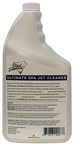 Ultimate Spa Hot Tub Jet Chemical Cleaner for Removing Harmful Film from All Jet Lines.