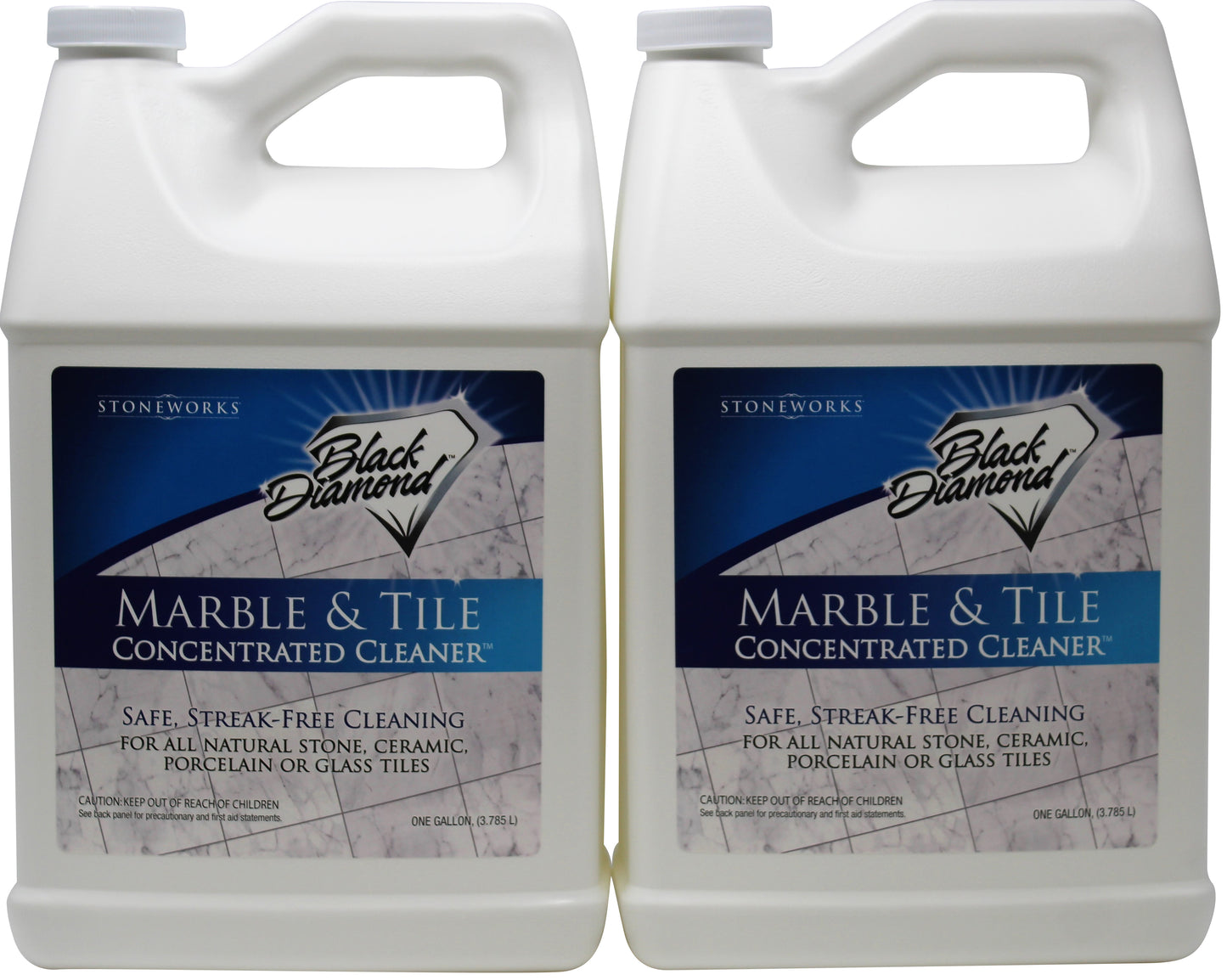 Black Diamond Stoneworks MARBLE & TILE FLOOR CLEANER. Great for Ceramic, Porcelain, Granite, Natural Stone, Vinyl and Brick. No-rinse Concentrate.
