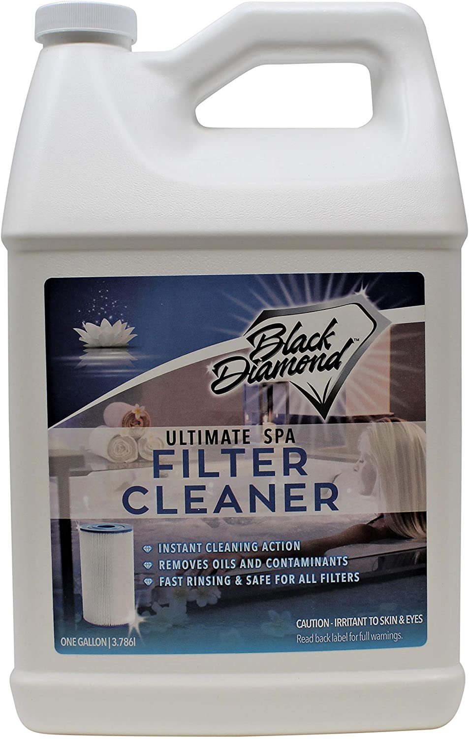 Ultimate Spa Filter Cleaner Fast-Acting Spray for Hot Tub, Jacuzzi & Pool Filters