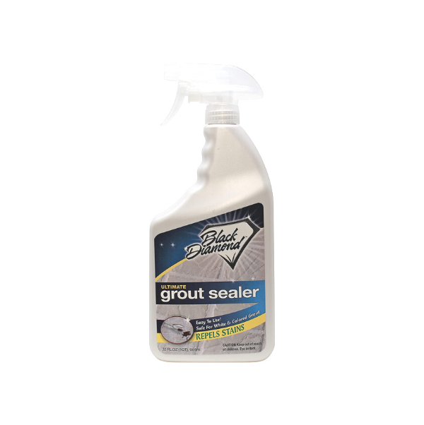 Black Diamond Stoneworks Ultimate Grout Sealer: Stain Sealant Protector for Tile, Marble, Floors, Showers and Countertops.