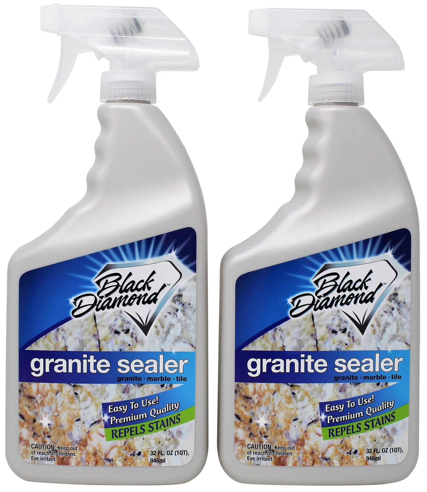 Black Diamond Stoneworks GRANITE SEALER: Seals and Protects, Granite, Marble, Travertine, Limestone and Concrete Counter Tops. Works Great On Grout, Fireplaces and Patios.